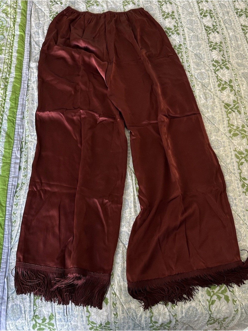 Doen Lavon Fringe Pant ~ Cafe Brun - Picture 7 of 10